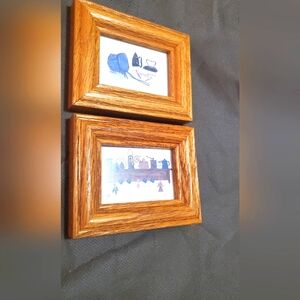 Wood picture frame minis